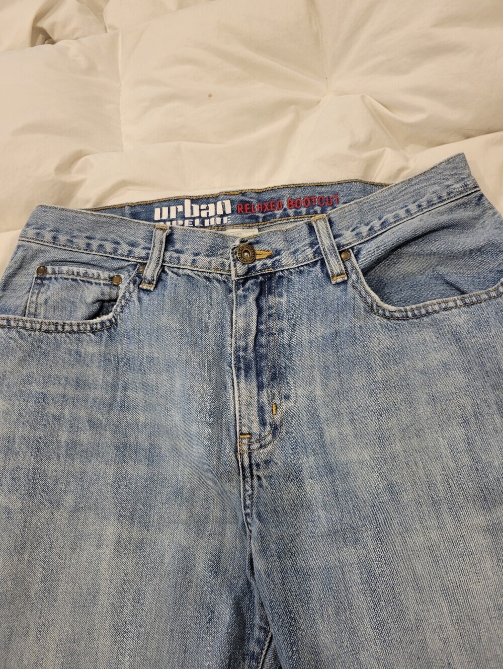 Mens Urban Pipeline Relaxed Boot Cut Jeans 32/34 - Picture 4 of 7